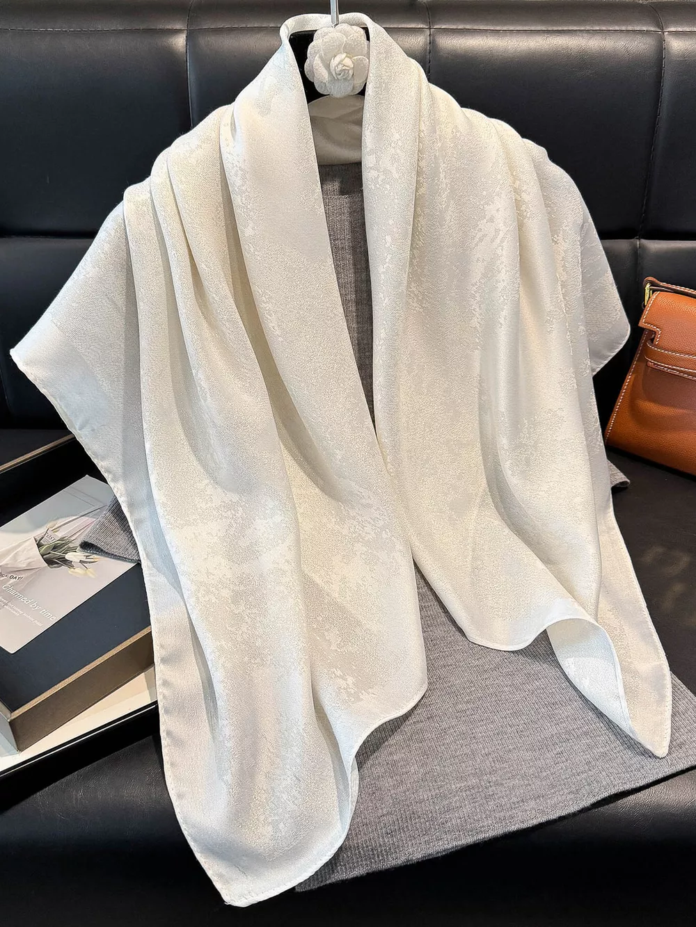 Lightweight Silk Scarf, image 19