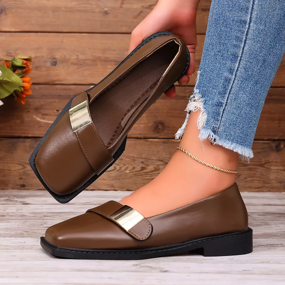 Square Toe Slip-Ons, image 7