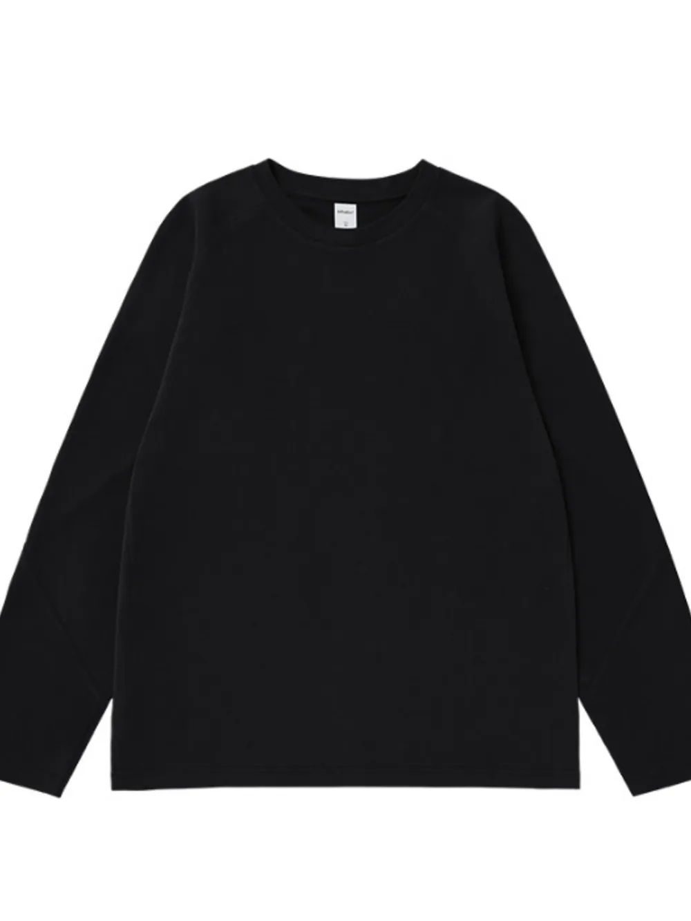 Men's Oversized Round Neck Long Sleeve T-Shirt, image 5