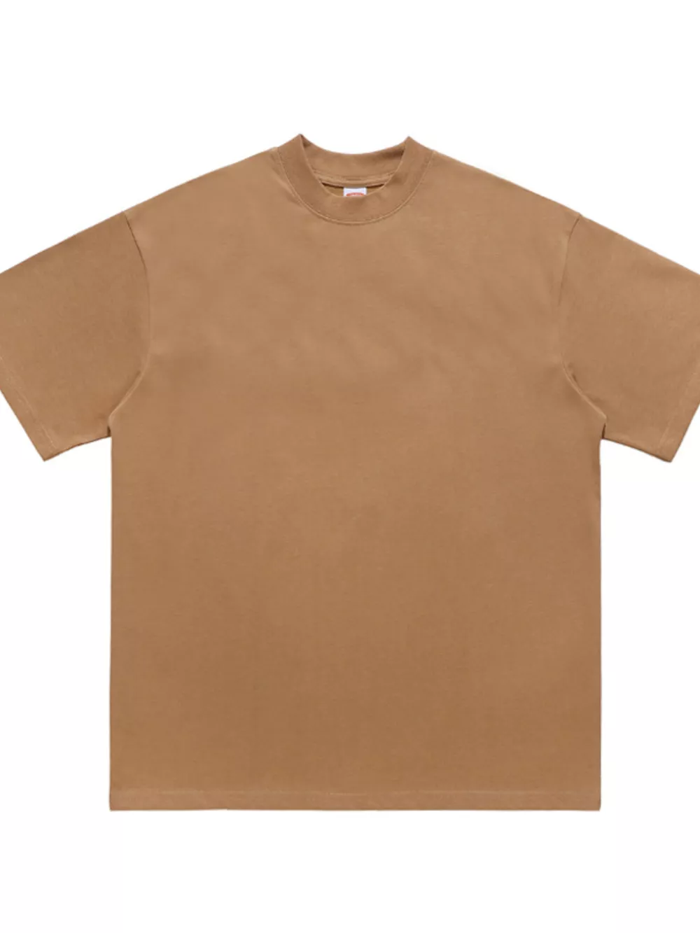 Men's Oversized Solid Color Crew Neck T-Shirt, image 13