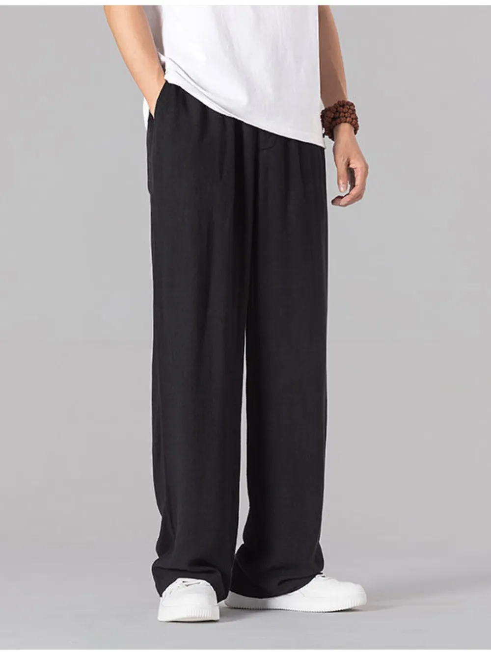 Men's Plus Size Wide Leg Pants, image 8