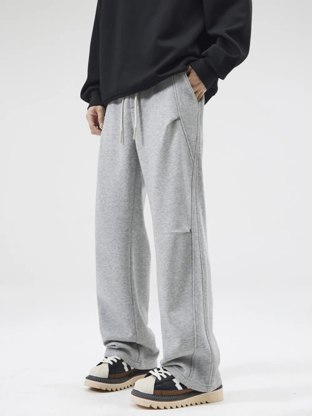 Men's Full Size Casual Loose-Fit Sweatpants Plus Size, image 4