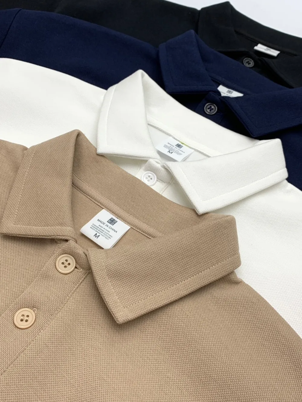 Men's Button Detail Short Sleeve Polo, image 8
