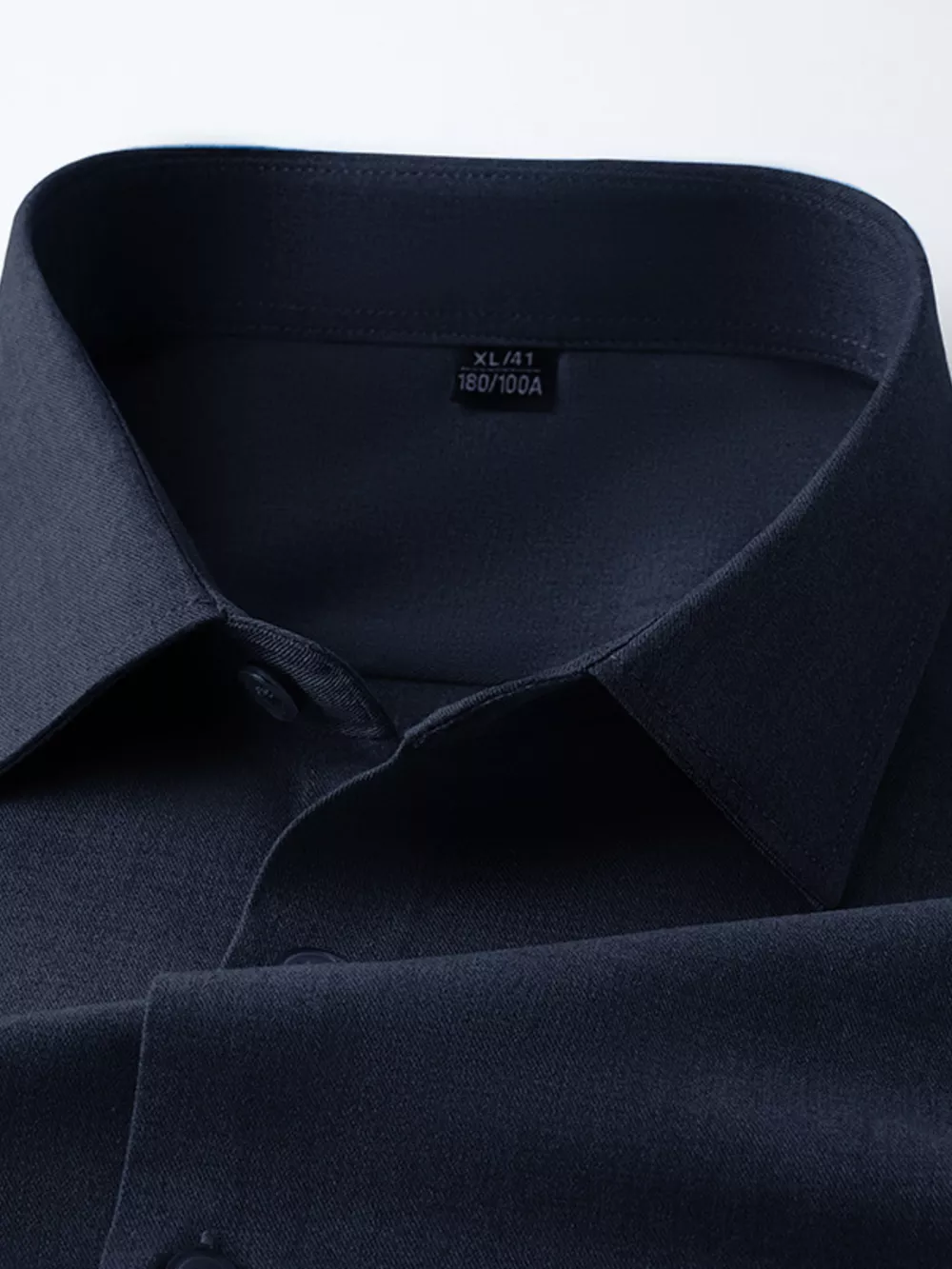Men's Full Size Slim Fit Long Sleeve Shirt Plus Size, image 7