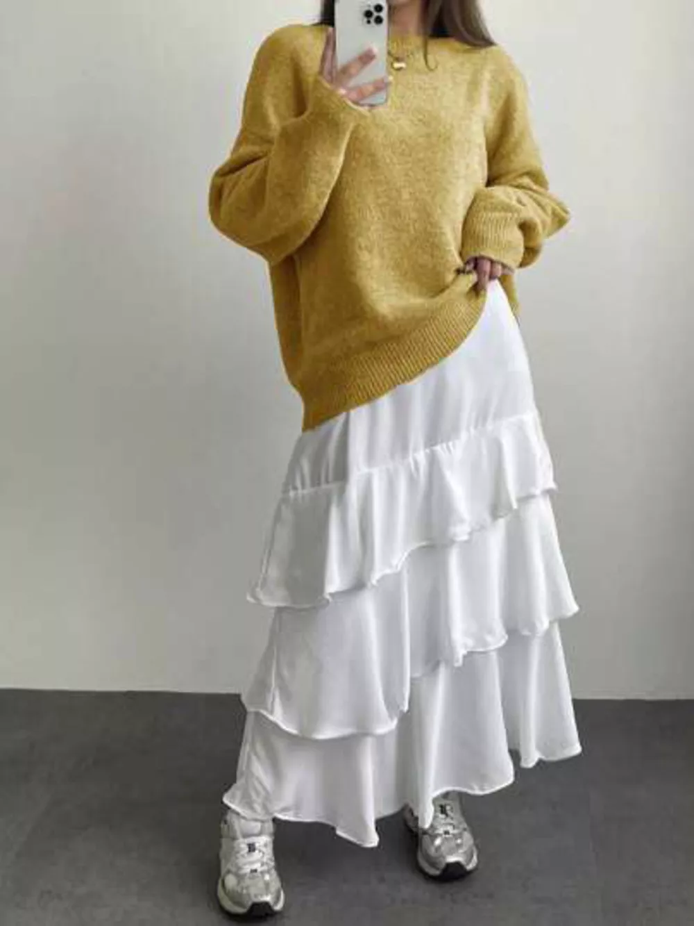 Cozy Knit Round Neck Oversized Sweater, image 18