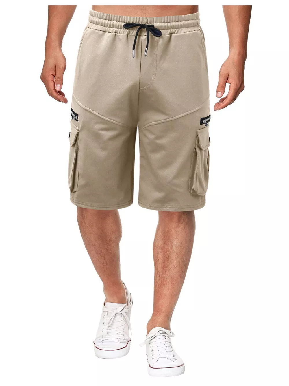 Men's Full Size Drawstring Cargo Shorts Plus Size, image 12