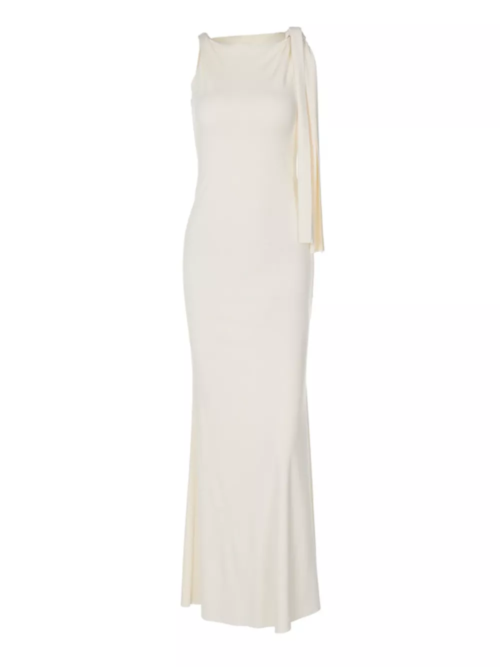 Sleeveless Maxi Dress with Draping Detail, image 5