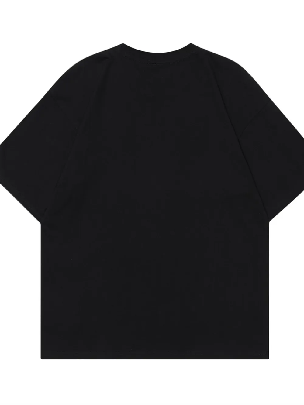 Men's Tic Tac Toe Heart Pattern Round Neck T-Shirt, image 2