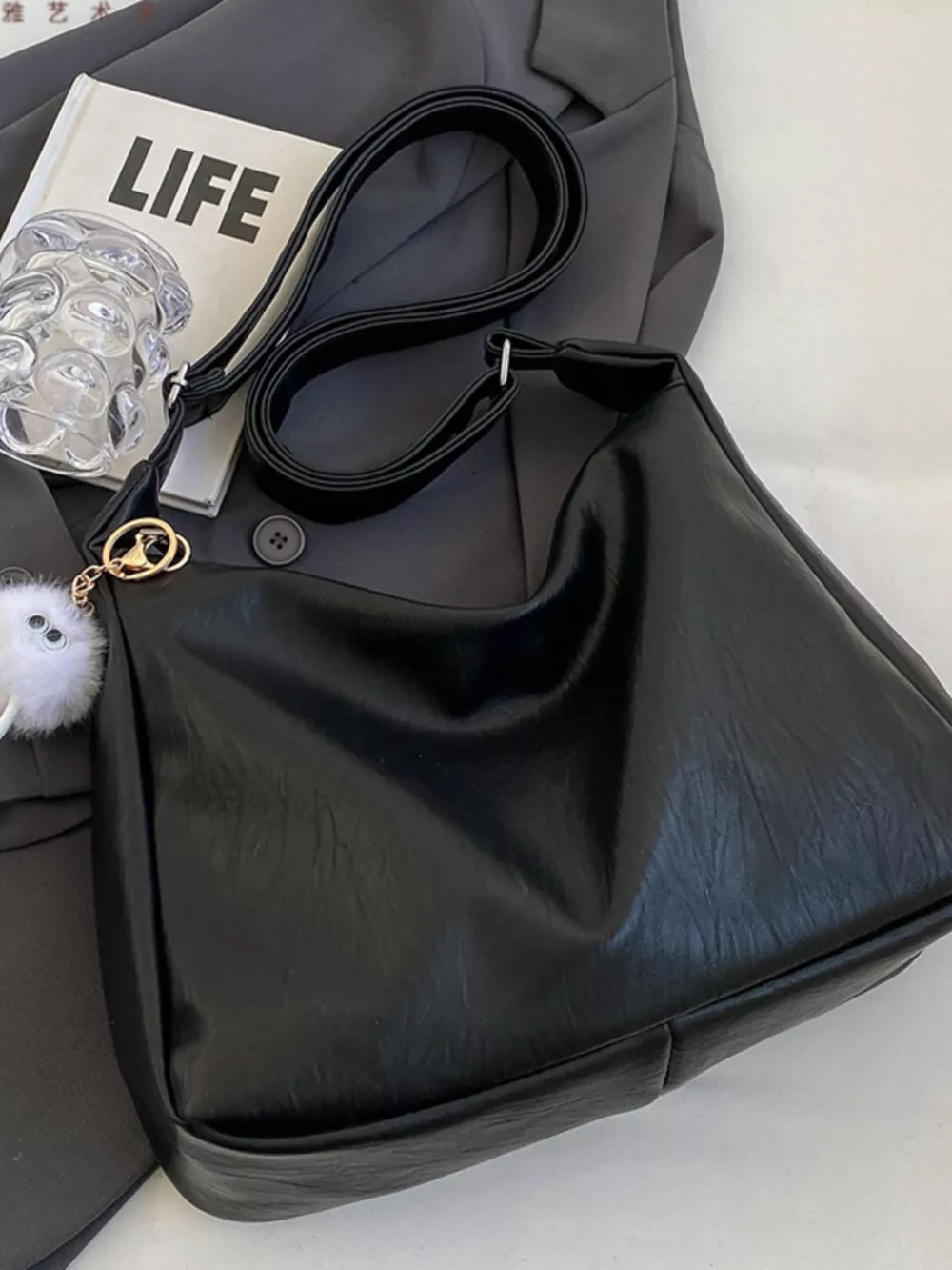 Adjustable Strap Crossbody Bag, image 2