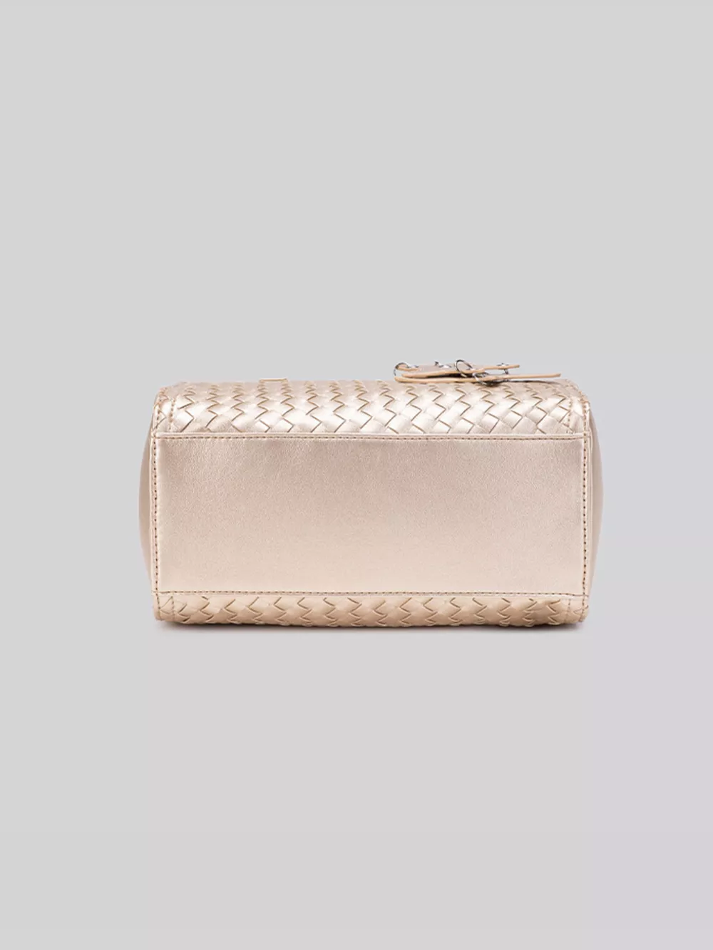 Metallic Woven Texture Shoulder Bag with Star Charm, image 10