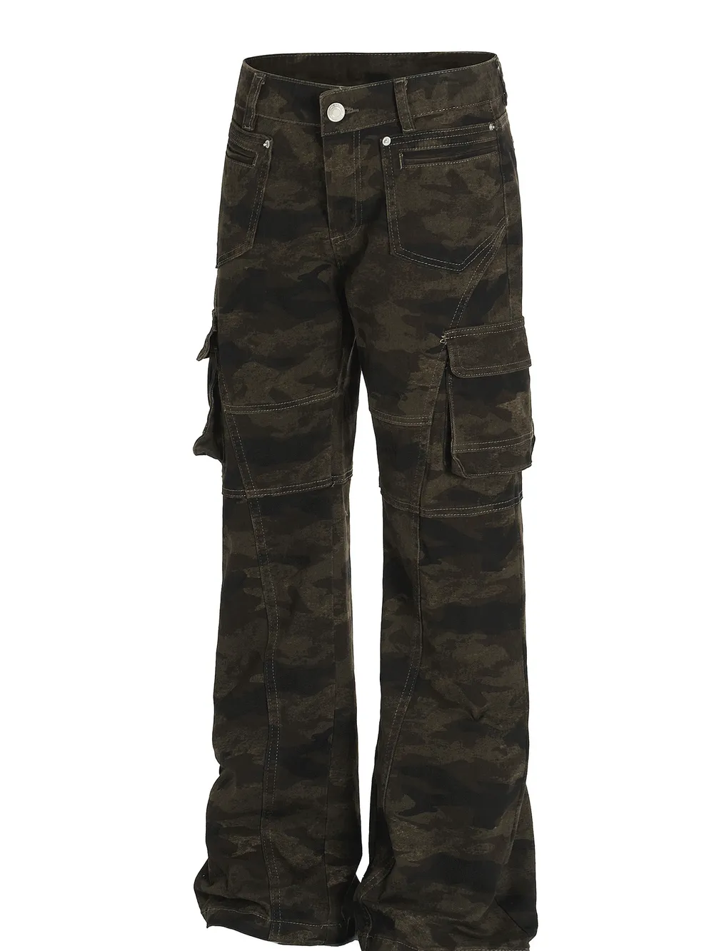 Men's Camouflage Cargo Pants, image 2
