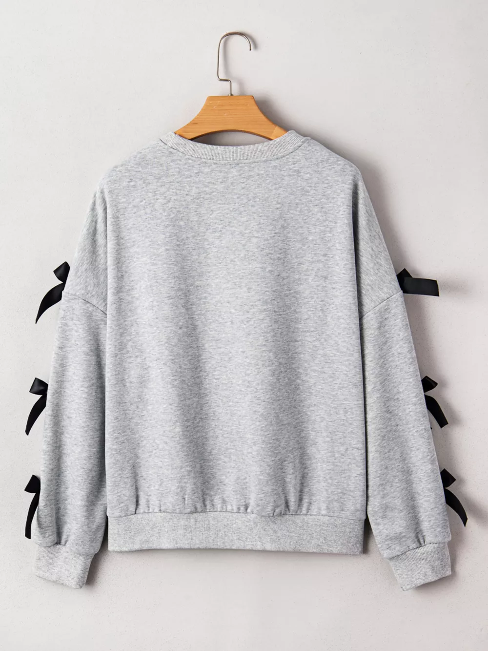 Howdy Christmas 4 Trees Ribbon Bow Decor Sweatshirt, image 4
