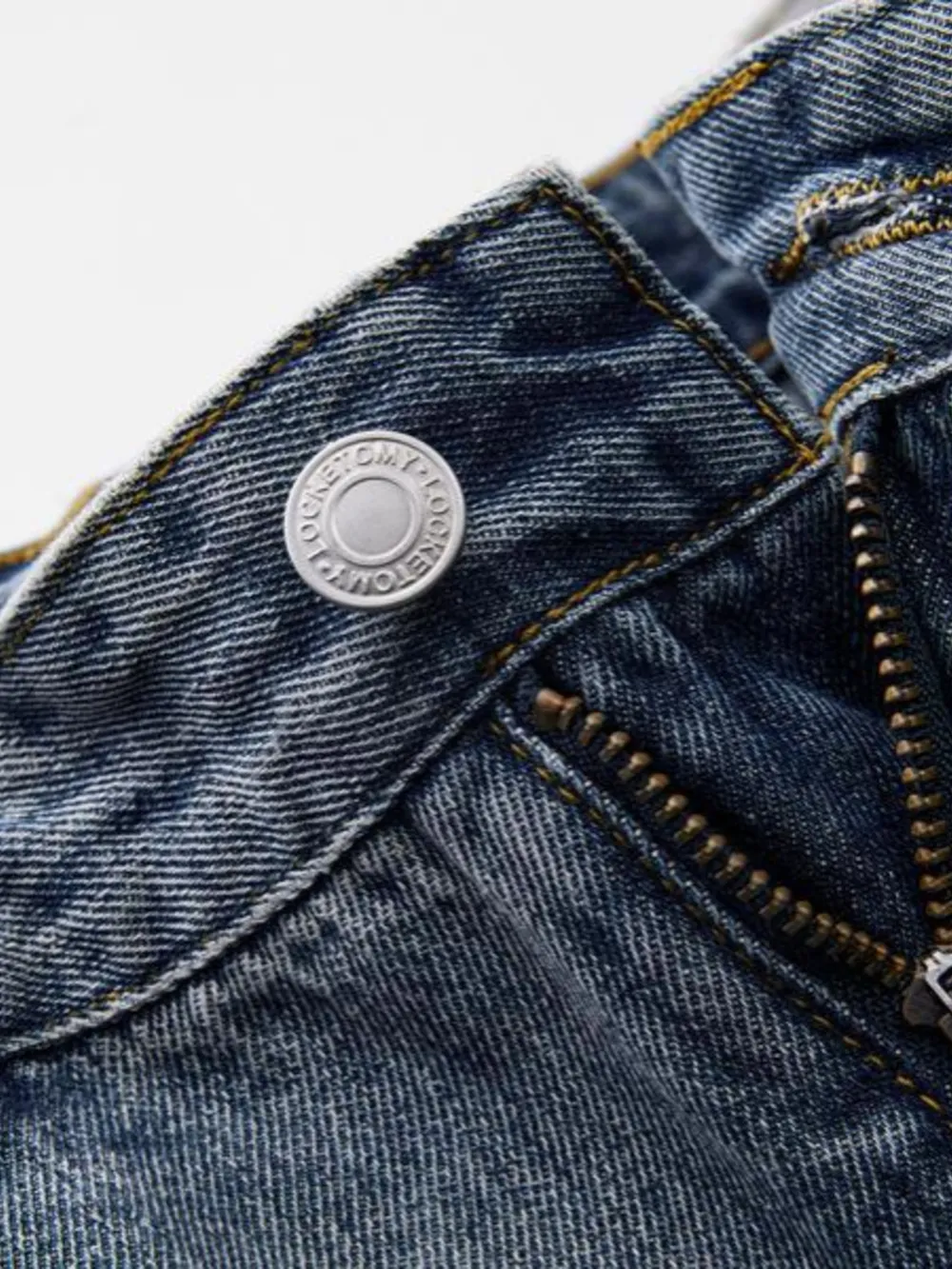 Men's Full Size Wash Wide Leg Jeans Plus Size, image 5