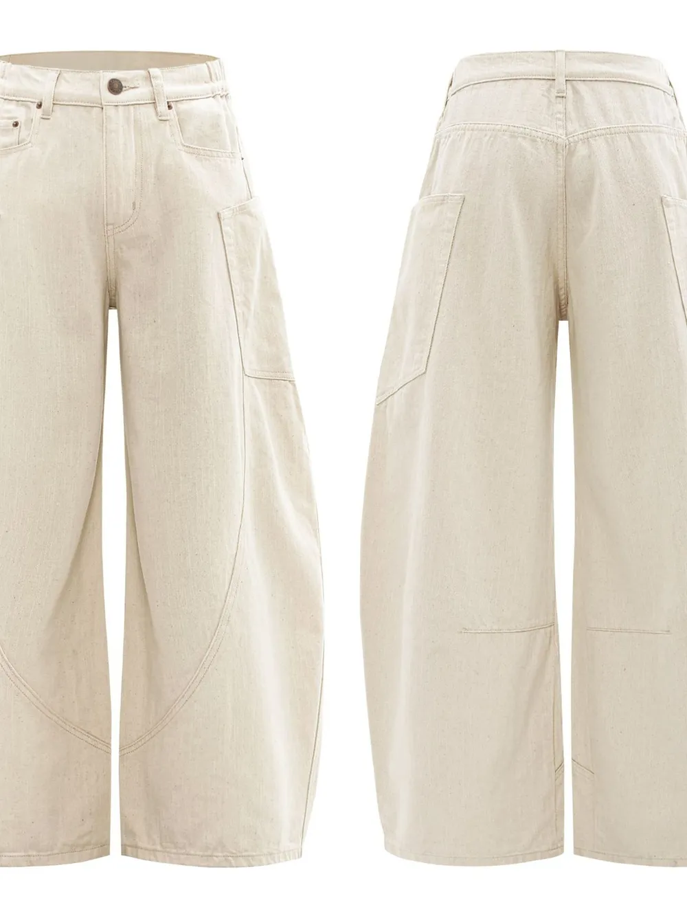 Men's Multi Pocket Curved Jeans, image 4