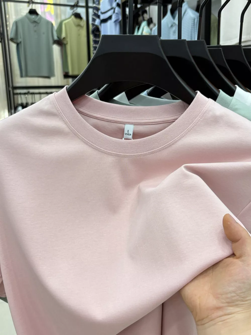 Men's Plus Size Short Sleeve Crew Neck T-Shirt, image 8