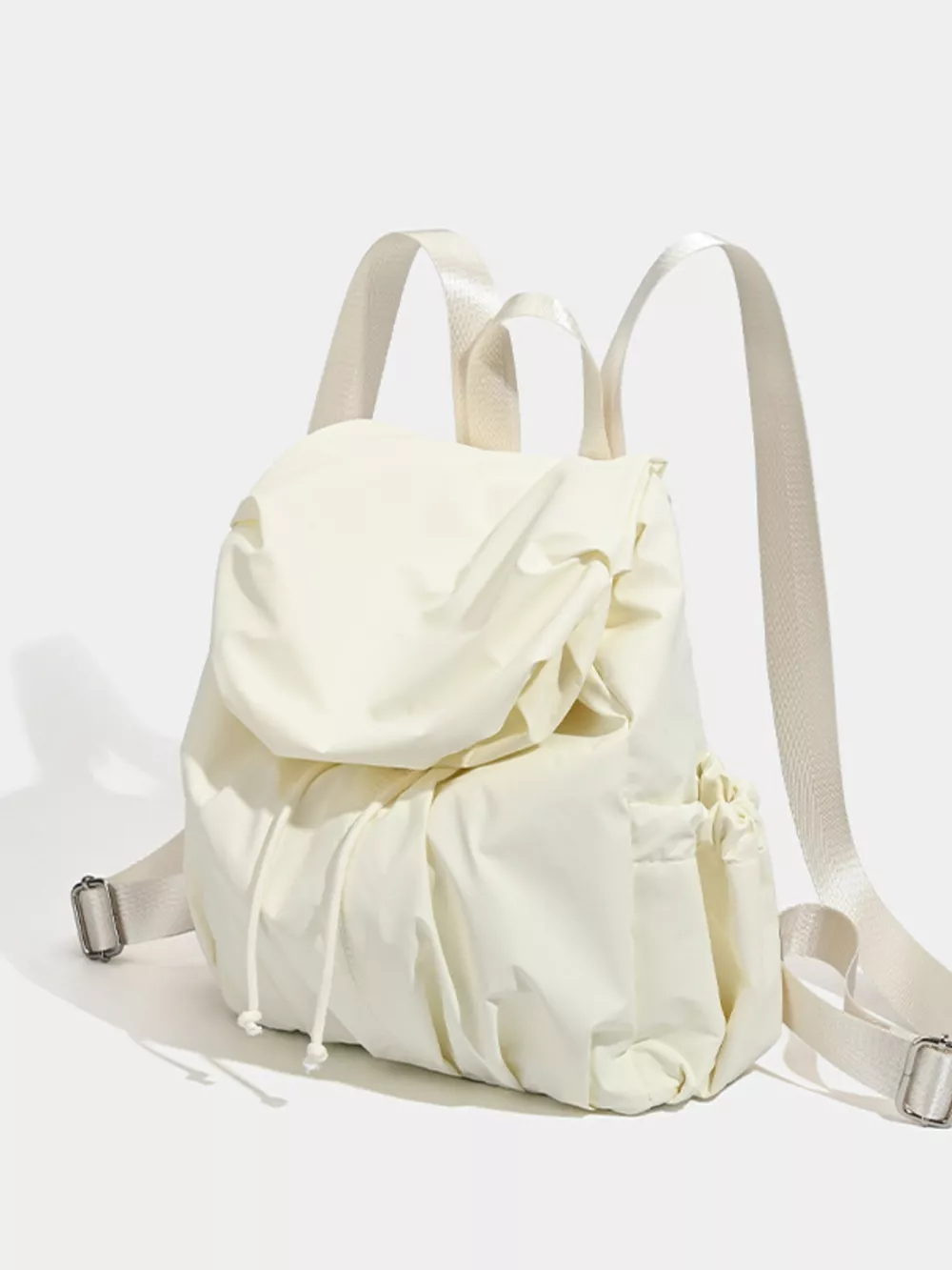 Lightweight Drawstring Closure Backpack Bag, image 3