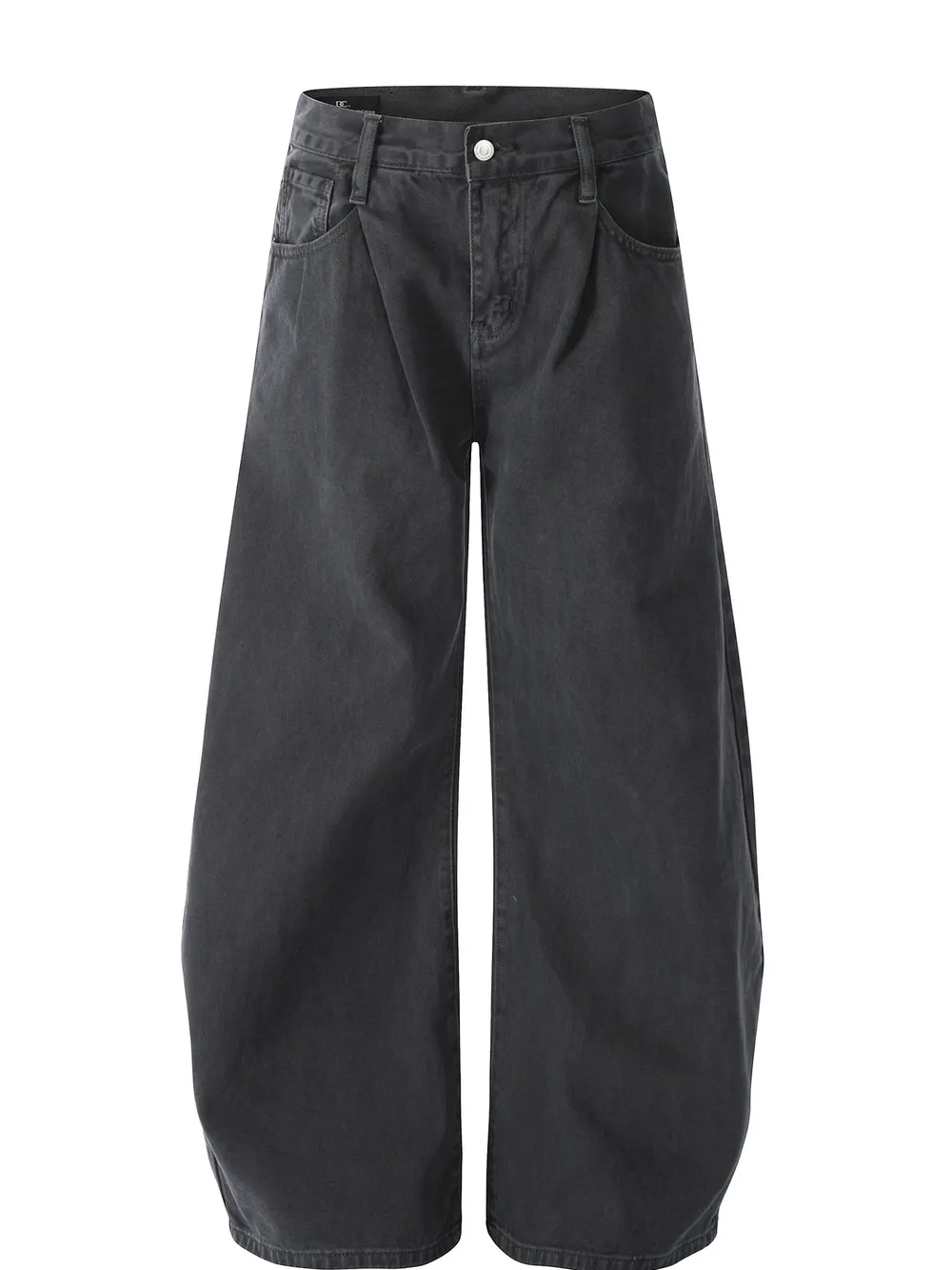 Men's Vintage Washed Wide Leg Jeans, image 2