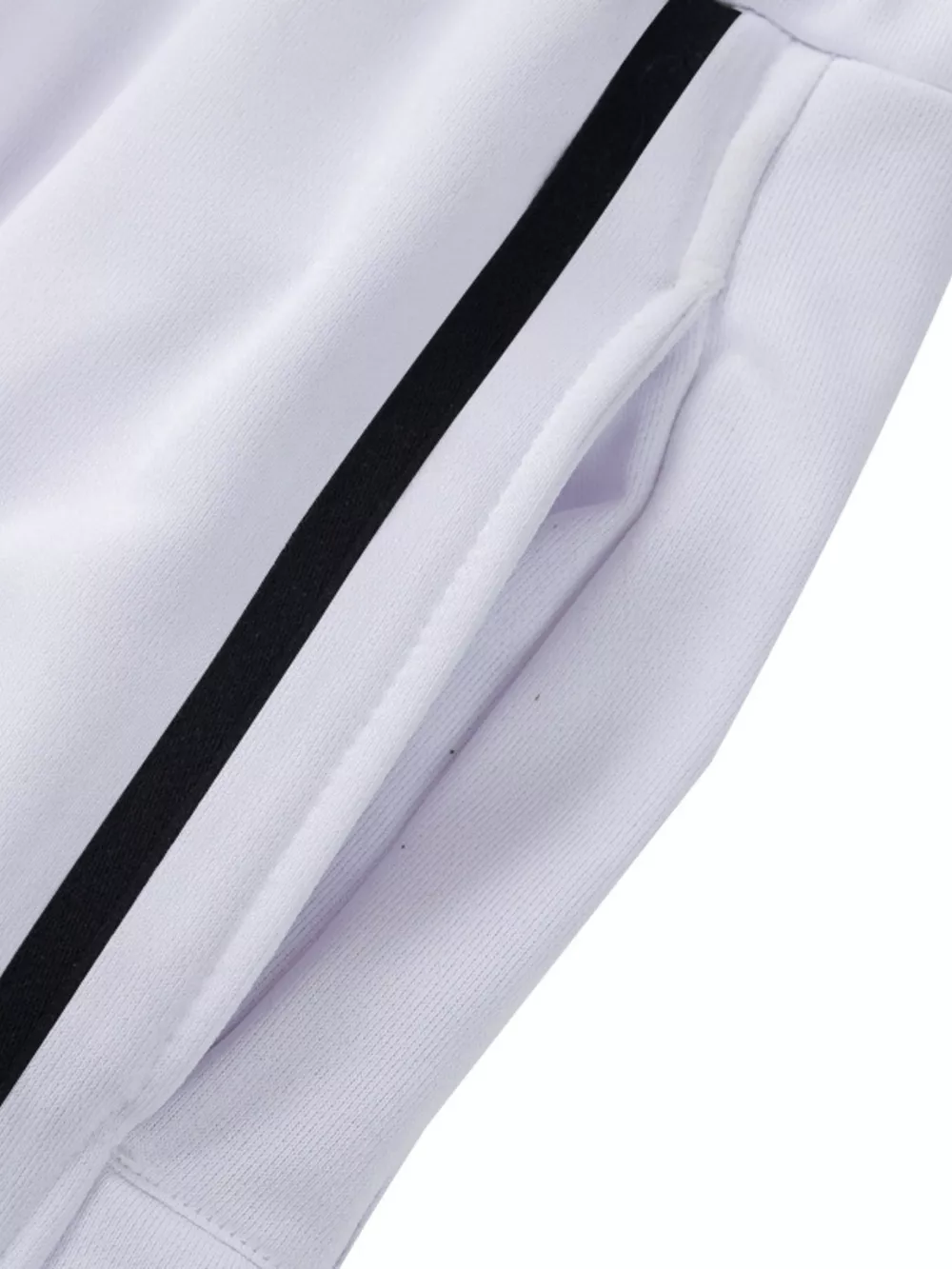 Men's Full Size Loose Fit Side Snap Button Track Pants Plus Size, image 16