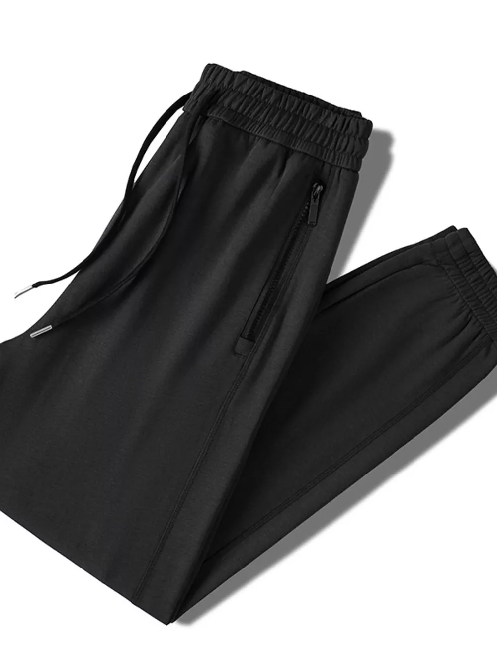 Men's Plus Size Casual Drawstring Joggers, image 5