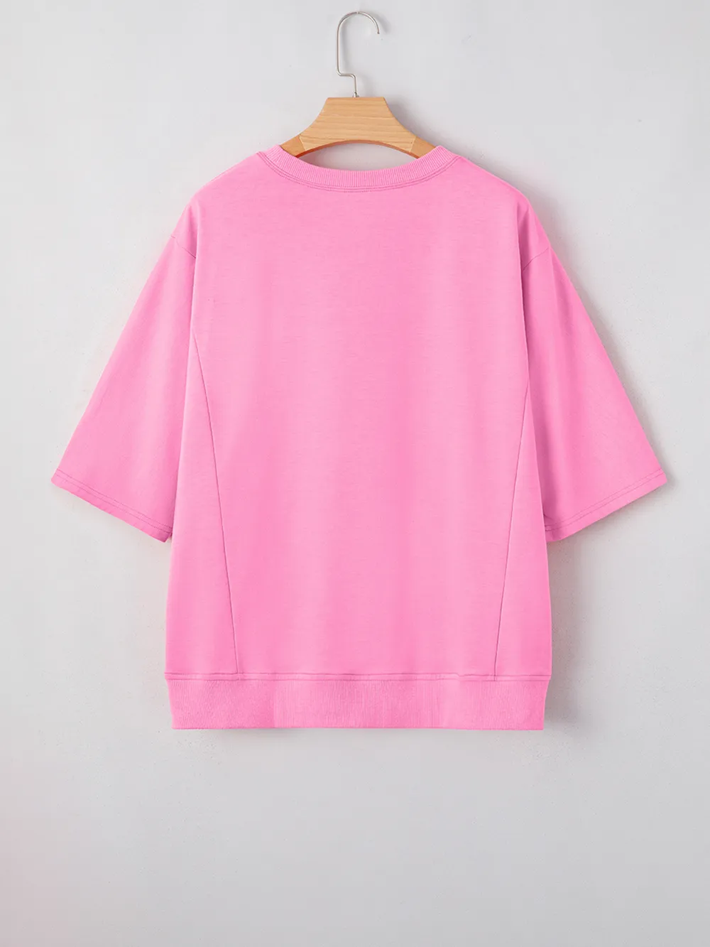 Flower Oversized Round Neck T-Shirt, image 16