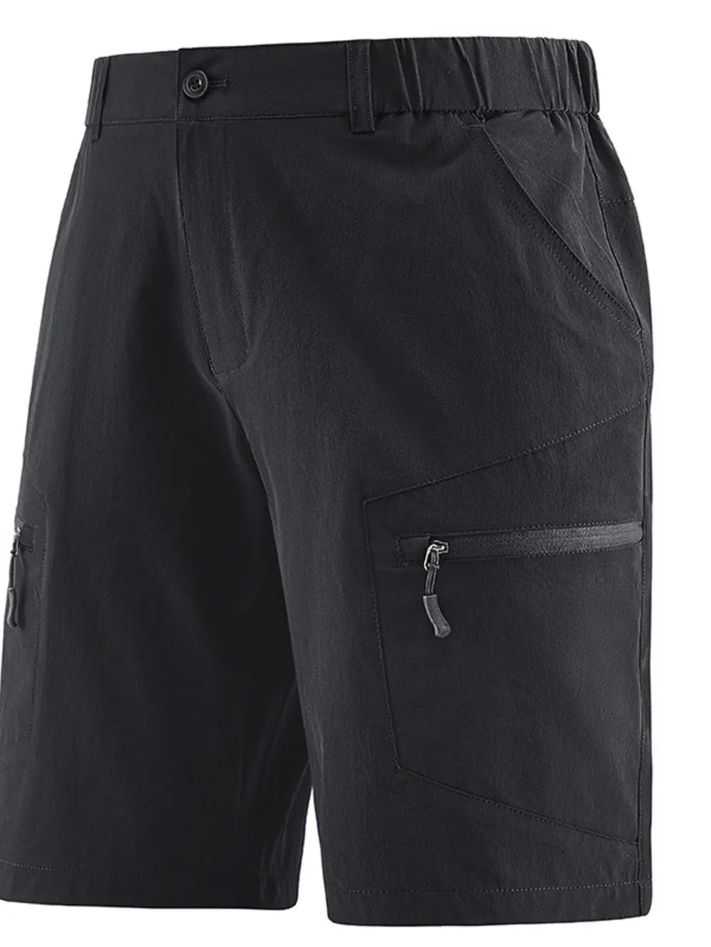 Men's Plus Size Zipper Pocket Outdoor Shorts, image 3