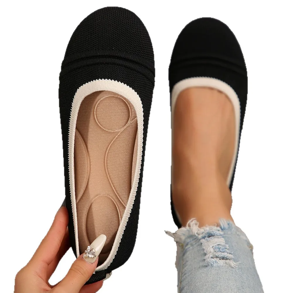 Round Toe Flat Slip-Ons, image 4