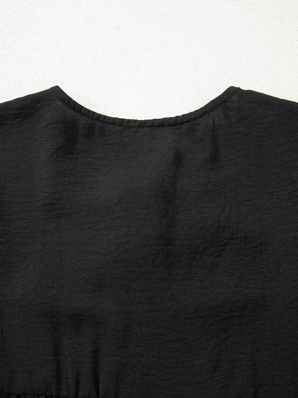 Bow Tie Neck 3/4 Sleeve Casual Blouse, image 9