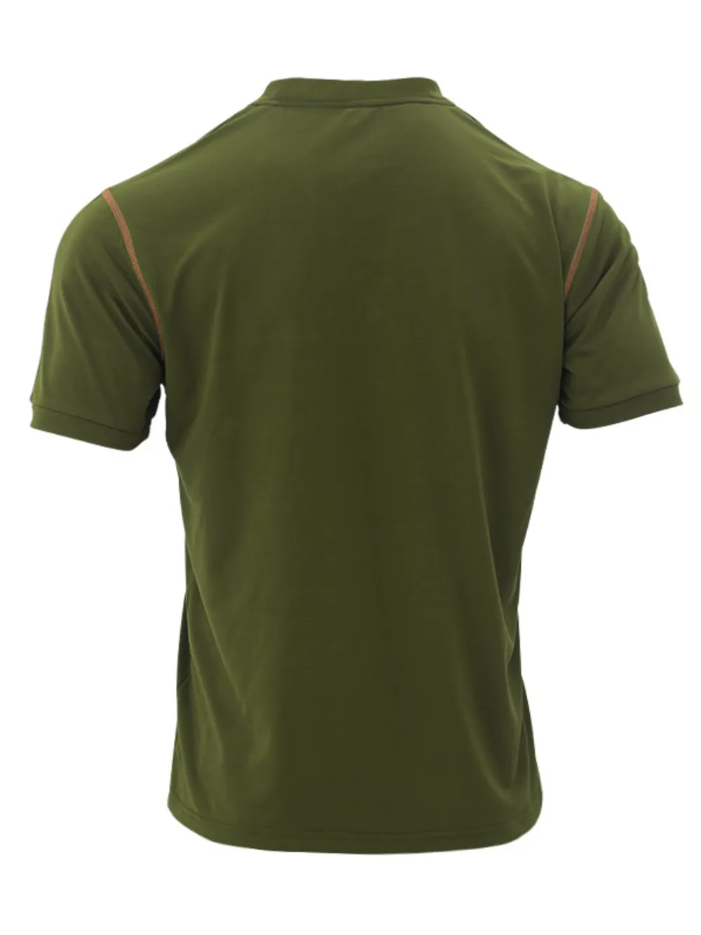 Men's Full Size Button Detail Short Sleeve Polo Plus Size, image 5