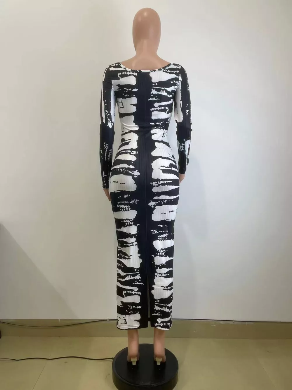 Tie-Dye Long Sleeve Maxi Dress, image 5