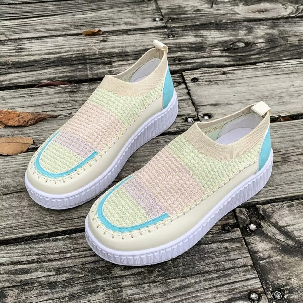 Round Toe Platform Slip-Ons, image 19
