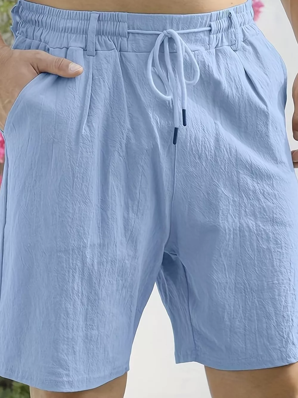 Men' Full Size Lightweight Drawstring Shorts Plus Size, image 4