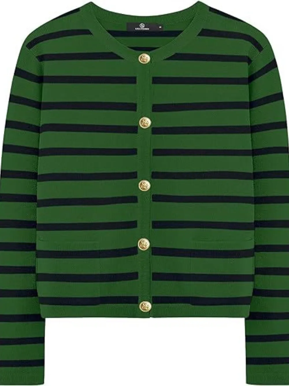 Striped Button-Up Cardigan, image 24