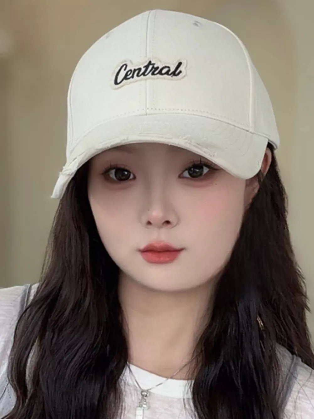 Distressed Embroidered Causal Baseball Cap, image 6