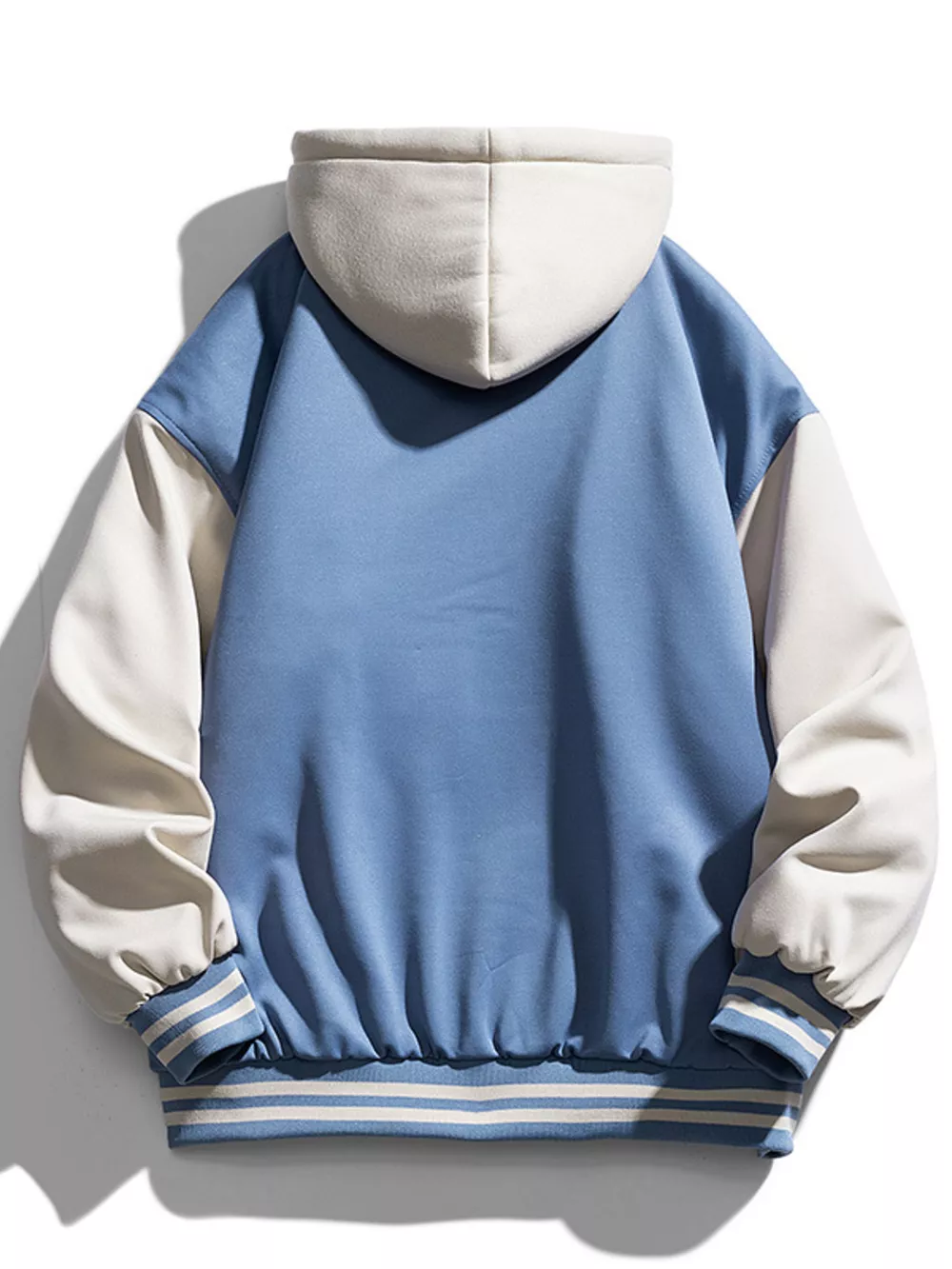 Men's Full Size Zip Up Hooded Jacket Plus Size, image 3