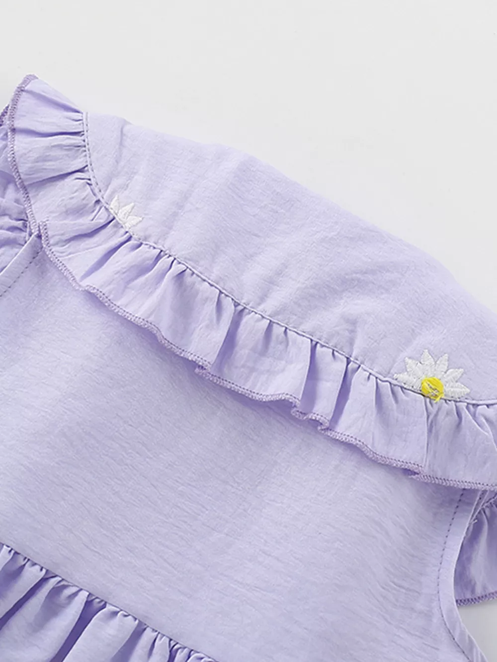 Children's Daisy Peter Pan Collar Sleeveless Dress, image 5