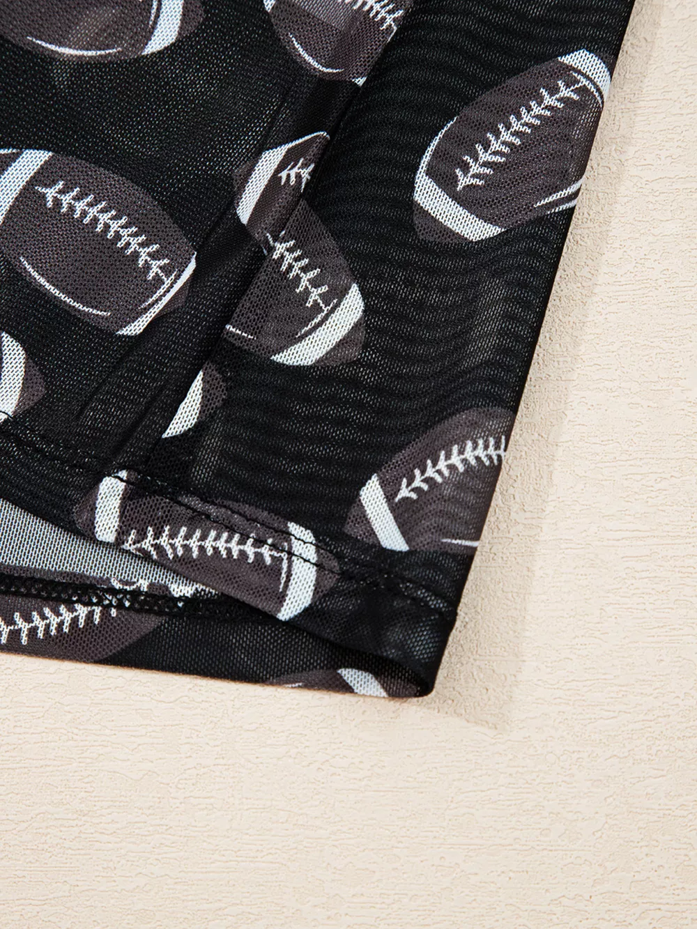 Game Day Mesh Sheer Long Sleeve Top, image 15