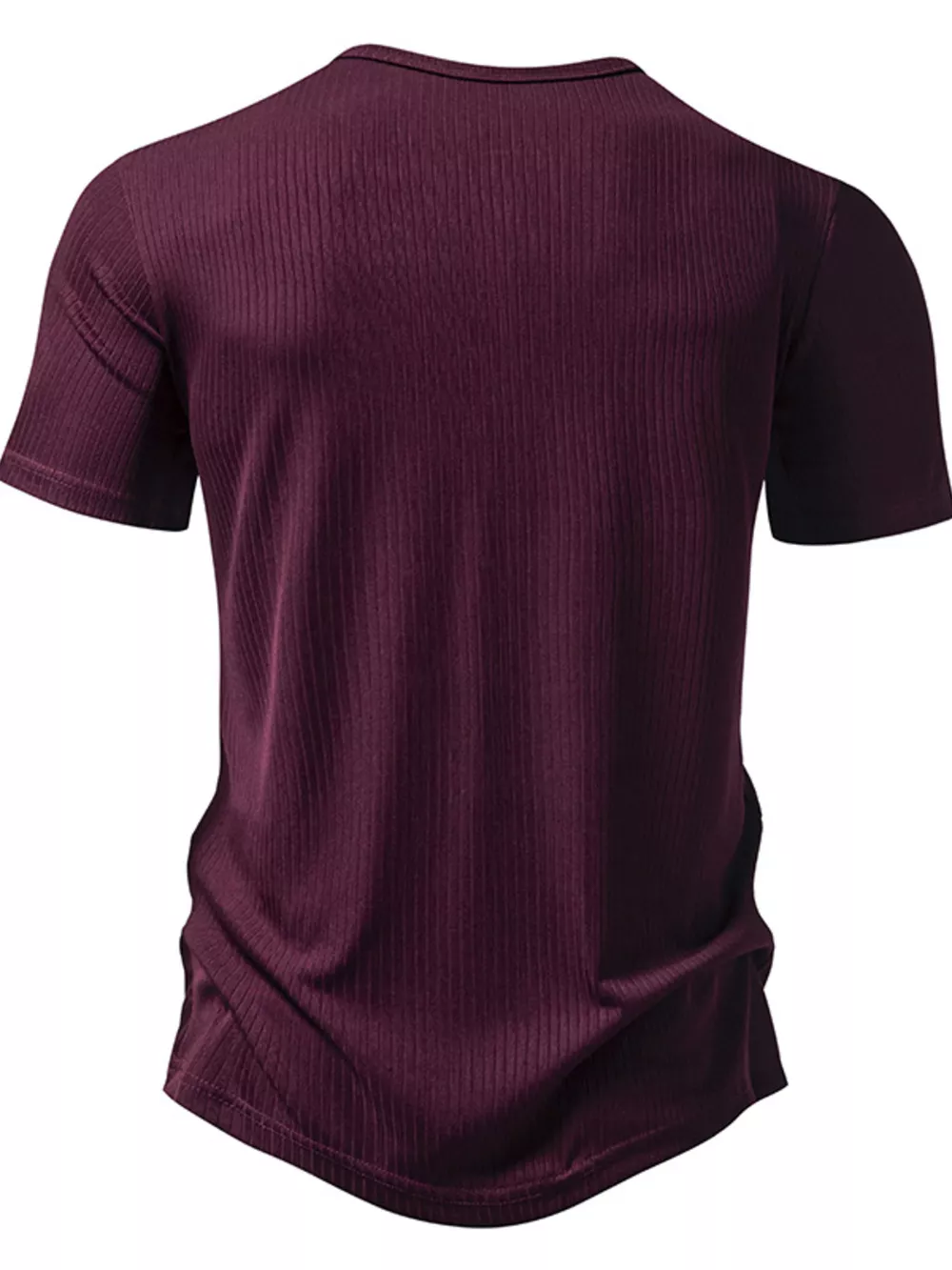 Men's Button Detail Short Sleeve T-Shirt, image 7