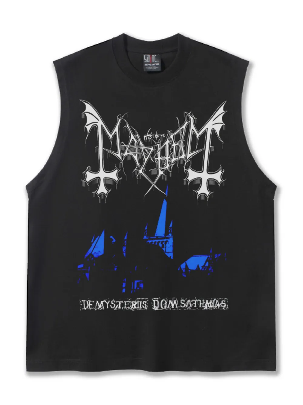 Men's Graphic Vintage Wash Tank Top, image 4