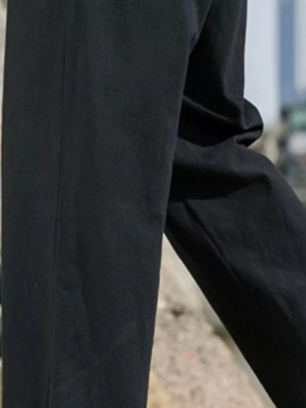Men's Plus Size Loose Fit Drawstring Casual Pants, image 6