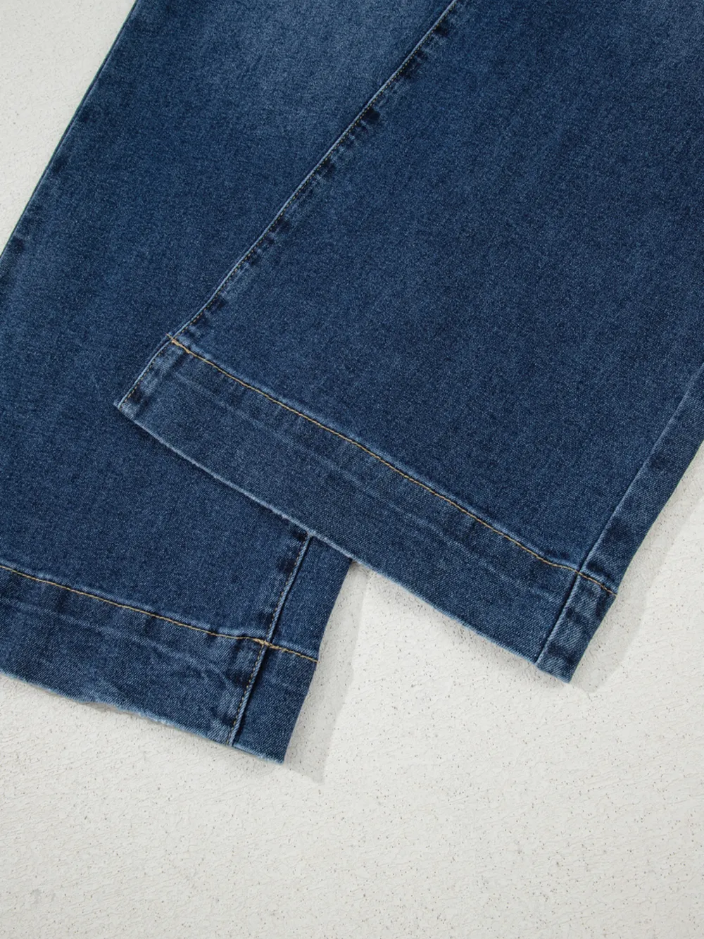 Cropped High Rise Wide Leg Jeans, image 12