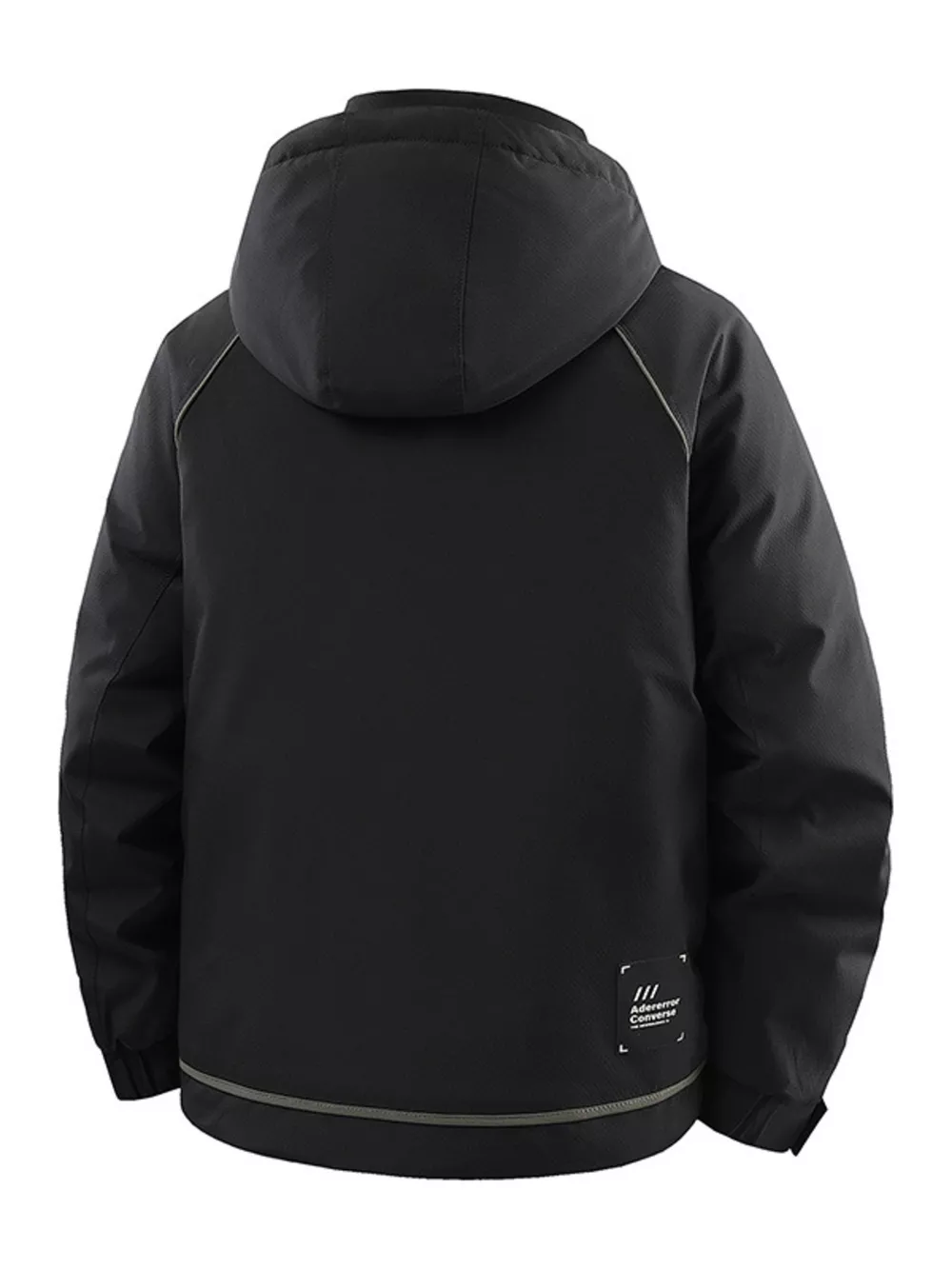 Men's Plus Size Hooded Padded Winter Jacket, image 5