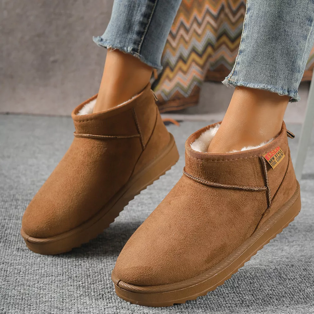 Round Toe Platform Boots, image 3