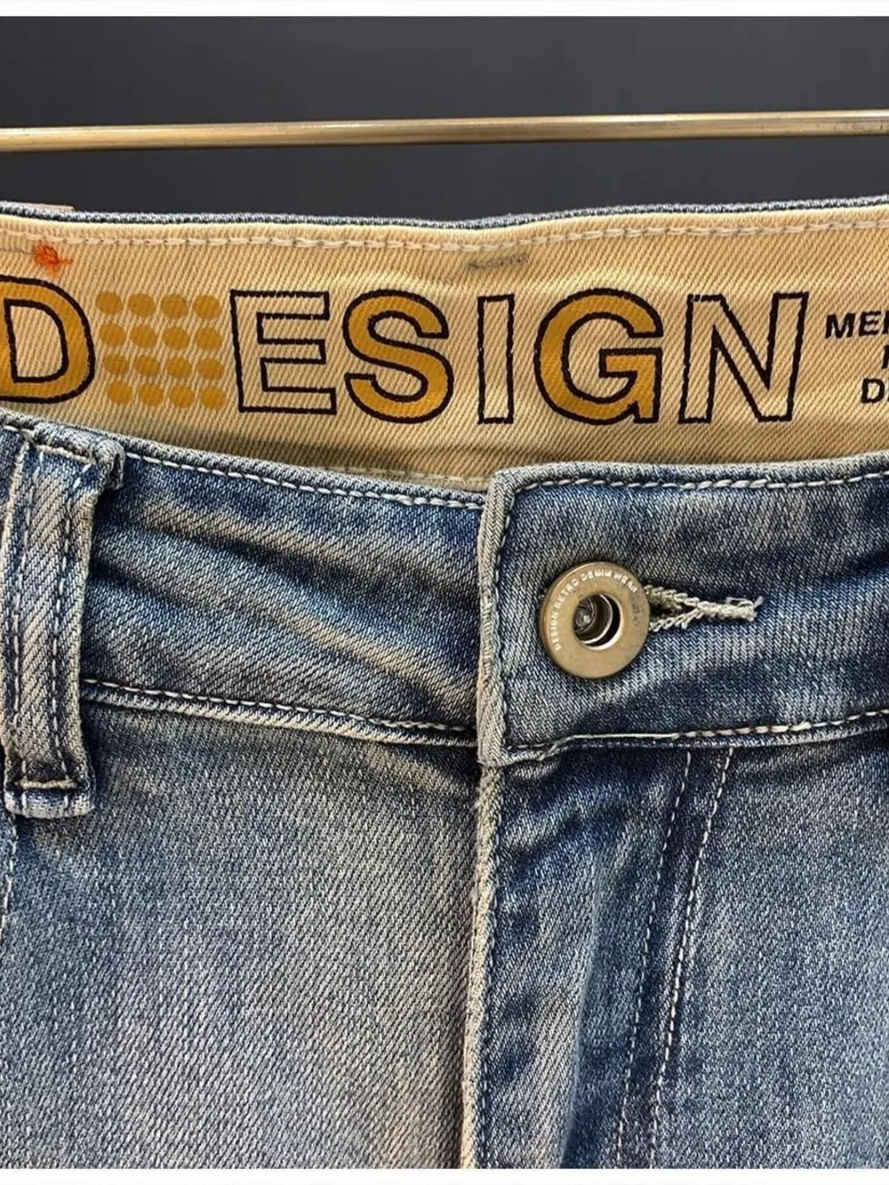 Men's Vintage Washed Distressed Boyfriend Jeans, image 8