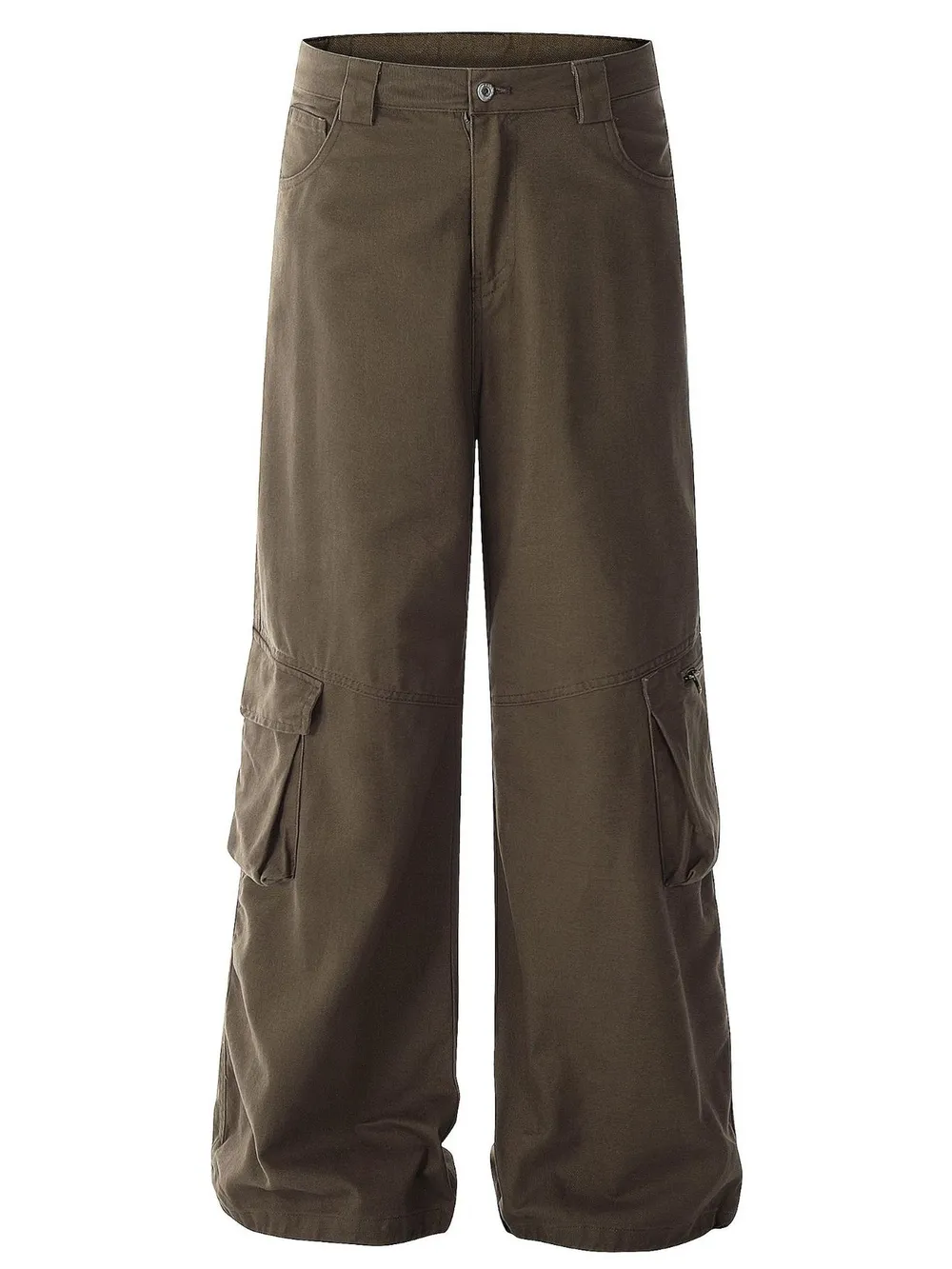 Men's Wide Leg Cargo Pants