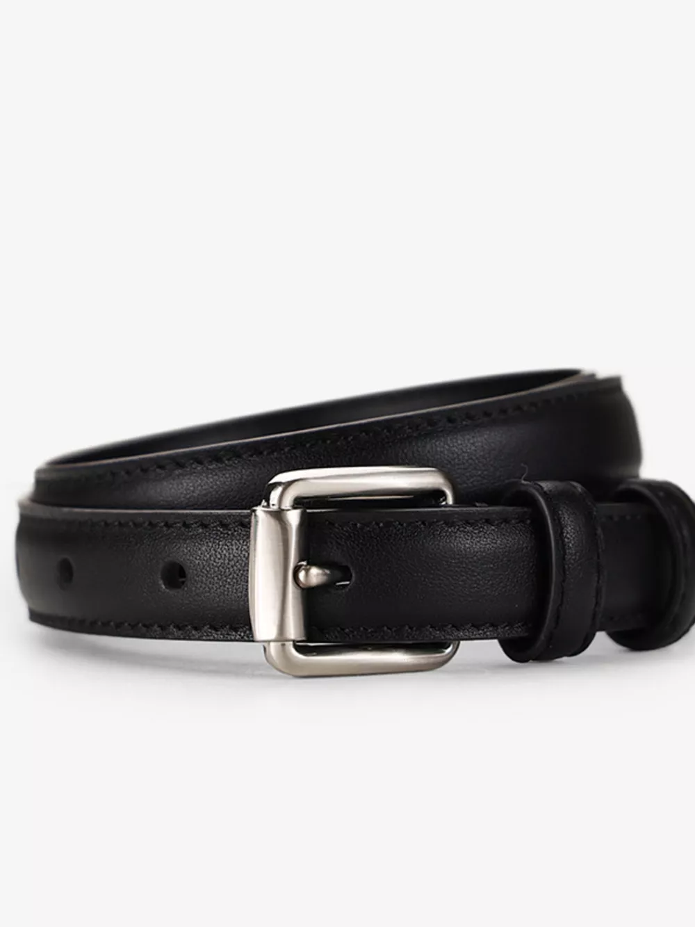 Classic Adjustable Leather Belt, image 3