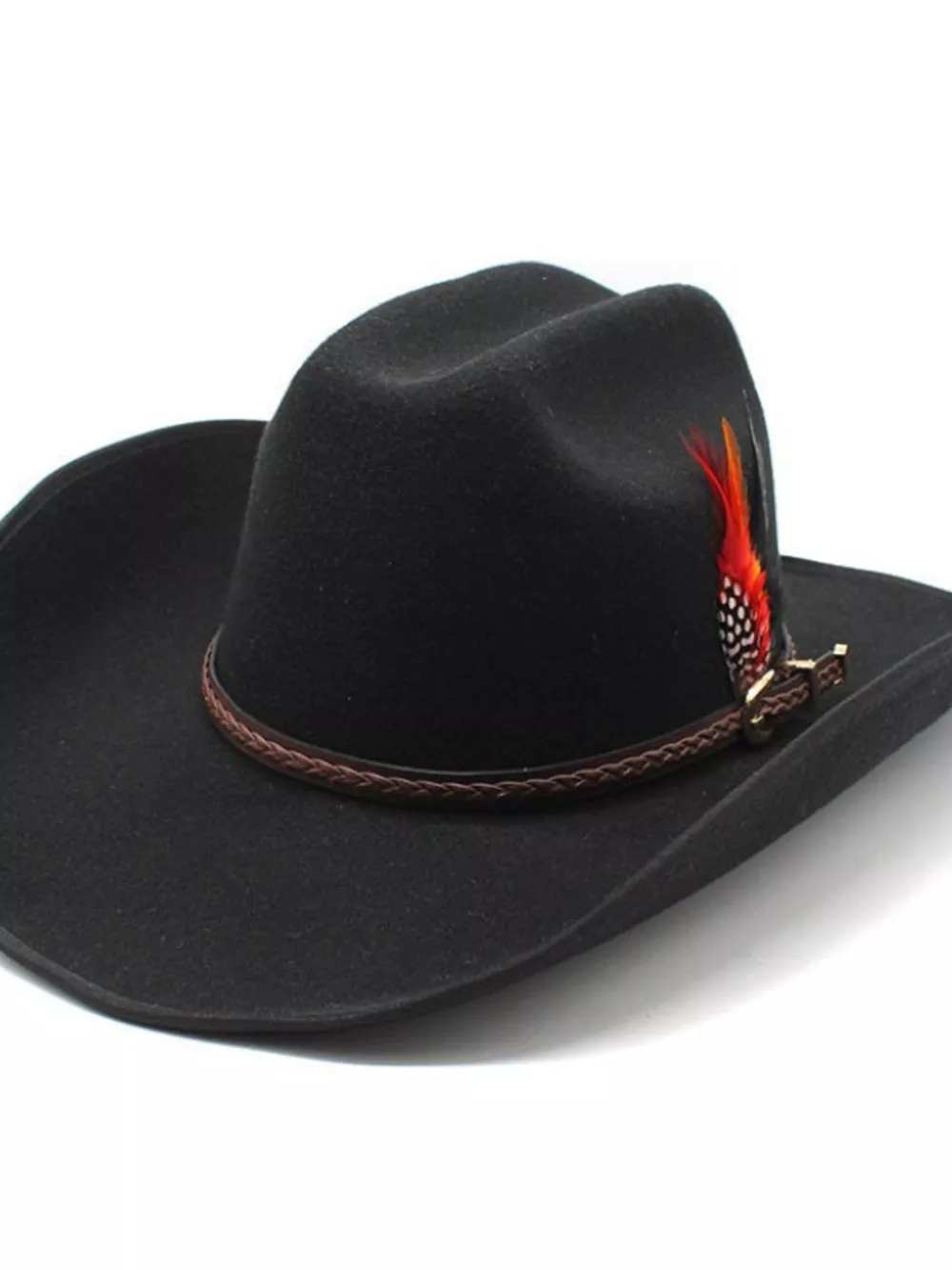 Solid Color Cowboy Hat