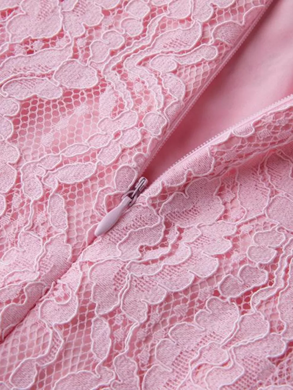 Lace Long Sleeve Midi Dress, image 8