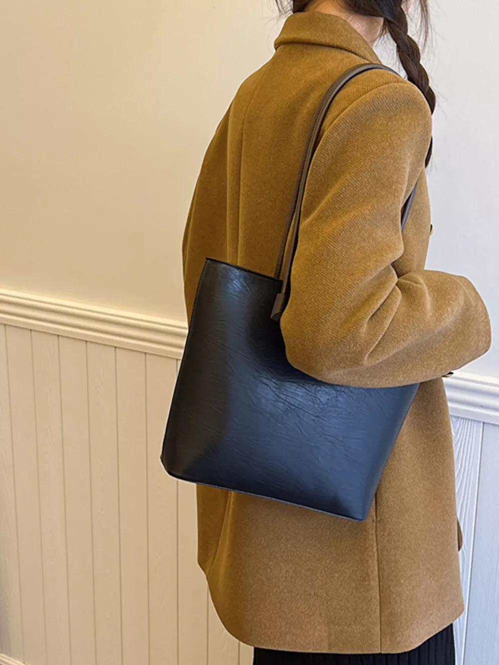 PU Leather Tote Bag, image 6