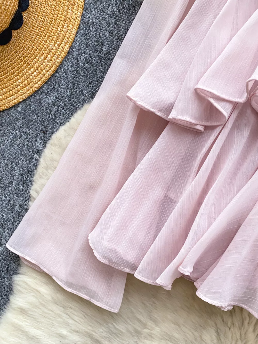 Ruffle Tiered Chiffon Blouse, image 13