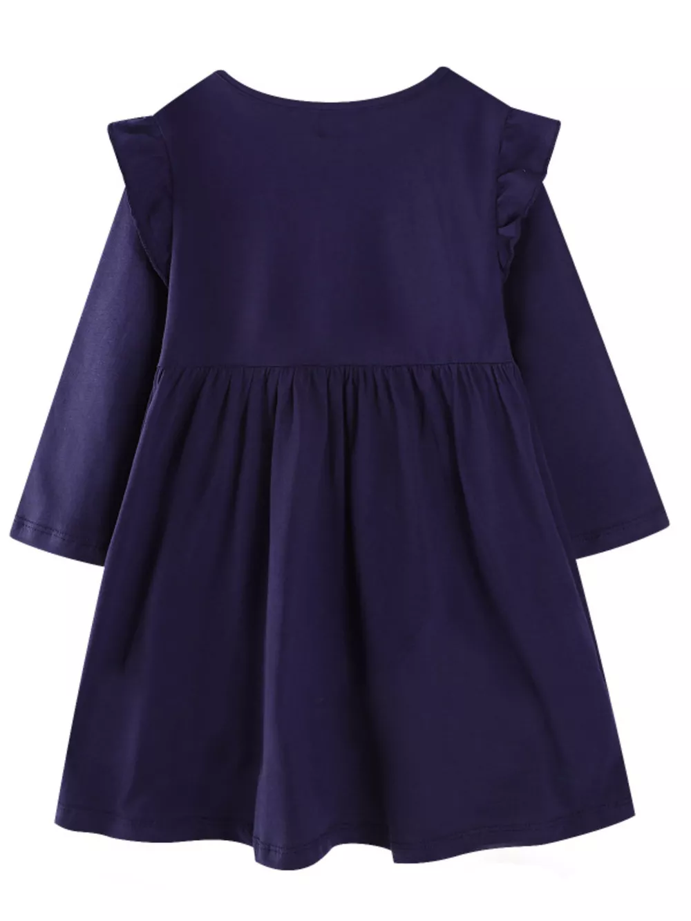Children's Embroidered Long Sleeve Casual Dress, image 3